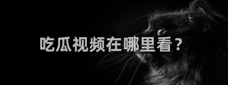豆瓣自由吃瓜基地：吃瓜视频在哪里看？