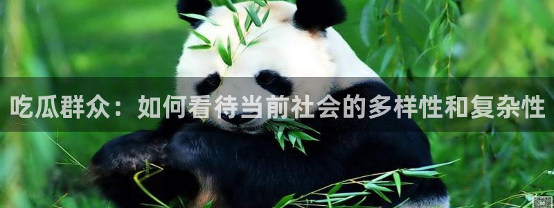 51cgfun每日吃瓜：吃瓜群众：如何看待当前社会的多样性和复杂性