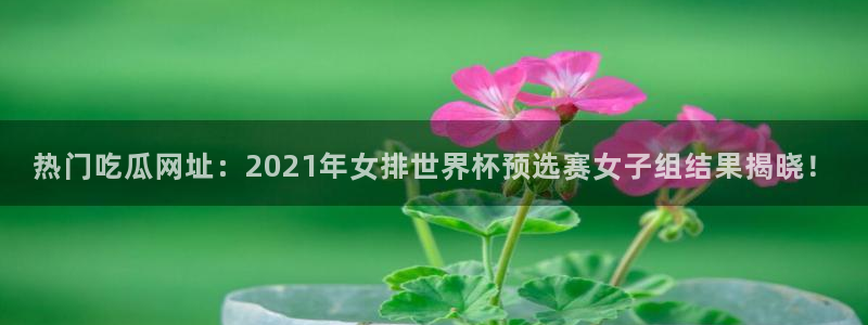 911爆料网红吃瓜：热门吃瓜网址：2021年女排世界杯预选赛女子组结果揭晓！